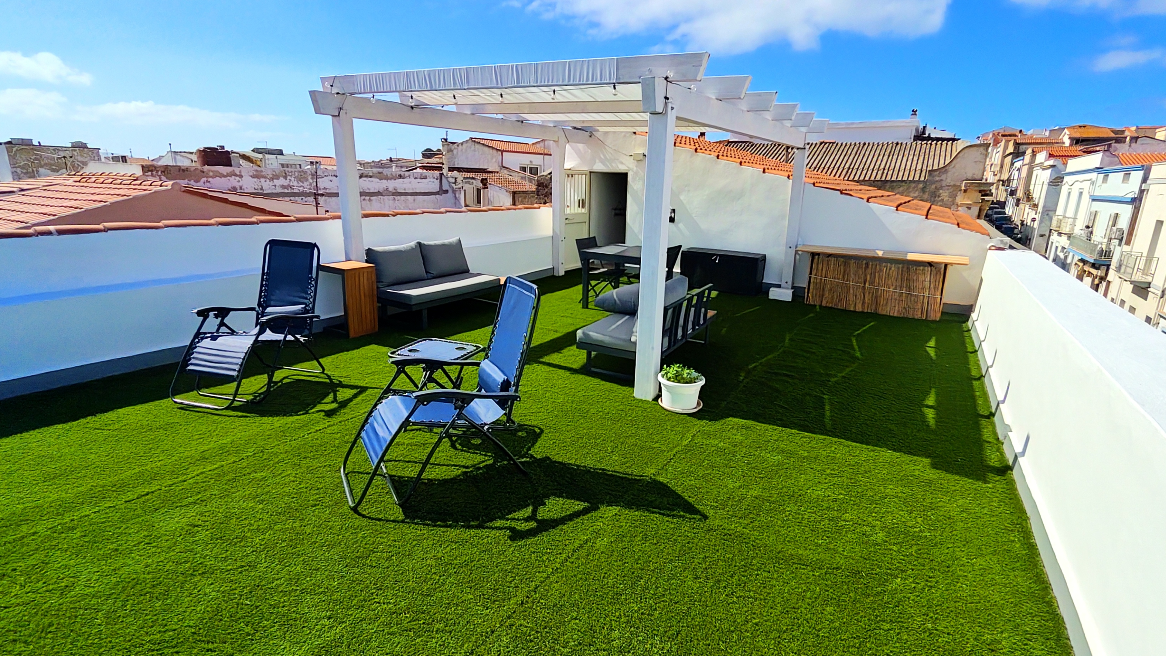Terrazza nuova — vista borgo